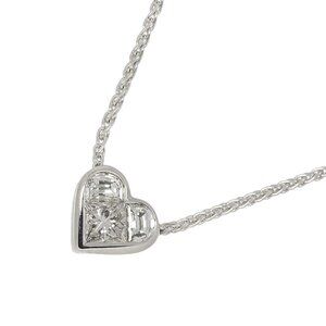 BVLGARI Diamond Necklace 18K White Gold 750 90281490